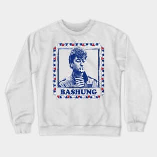 Alain Bashung // Retro Design Crewneck Sweatshirt